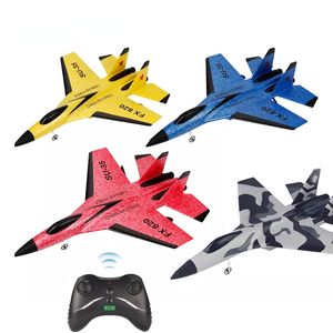 Electric/RC Aircraft SU-35 Remote Control Airplane 2.4G RC Drone Glider Plane Radio Control Aircraft Flying Model Epp Foam Plane Toy RC Toys For Kids 230525