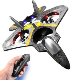 Avion électrique/RC V17 détection de gravité avion Rc avion planeur radiocommande hélicoptère EPP mousse avion télécommandé jouets pour garçons enfants 230715