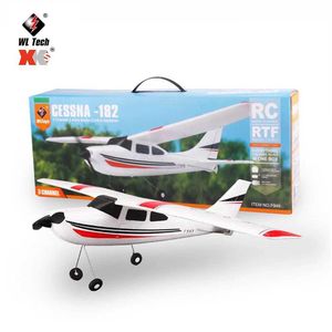 Aircraft électrique / RC WLTOYS F949 RC Airplane 2.4G 3D6G 3CH PLANE D'ALIR FIXE LETS DOYS DRONE RTF Version de mise à niveau numérique Servo F949s avec gyroscope T240422