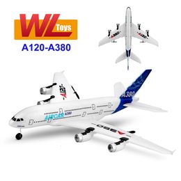 Elektrisch/RC-vliegtuig WLTOYS XK A380 AIRLINER AIRCARFT RC Airplane Airbus 2,4 GHz 3ch vaste vleugel met modus RC-Plane Toys voor kinderen Volwassenen Grote cadeau 230512