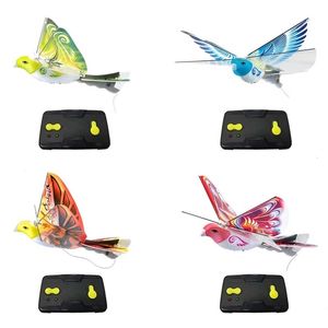 Électrique / RC Animaux 2.4G Électrique Aigle Télécommande Bionic Oiseau Volant Aile Battement Simulation Oiseau Jouet Cadeau pour Enfants Enfants 230525