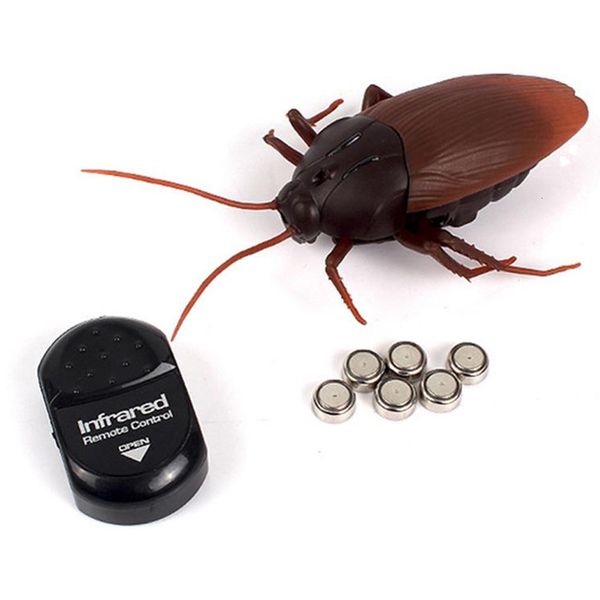 Animaux électriques/RC et jouets pour enfants étranges se vendent bien araignées télécommandées infrarouges tours électriques cafards fourmis insectes simulés 230808