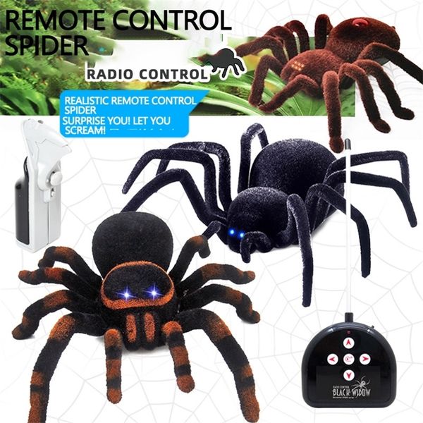 Animales RC Animales Animales Control remoto Cucarachas Tricado Infrarrojo Tribulador Tribulador Juguetes para niños Funnty Novelty Regalo RC Spider Ant 231218