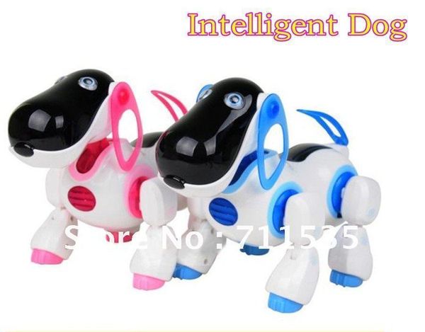 Eléctrico RC Animales Regalo de Cumpleaños Control Remoto RC Robot Juguete Perro Inteligente Cachorro Inteligente Con Pronunciación China Cantar Danza Música Electrónica 230801