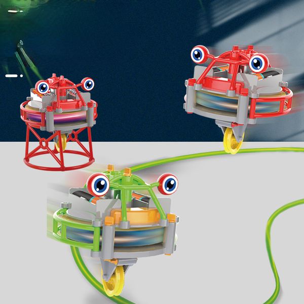 Eléctrico/RC Animales Creativo Mágico Vaso Monociclo Robot Juguete Eléctrico Equilibrio Equilibrio Coche Montaje Regalos Interesantes para Niños Niñas 230325