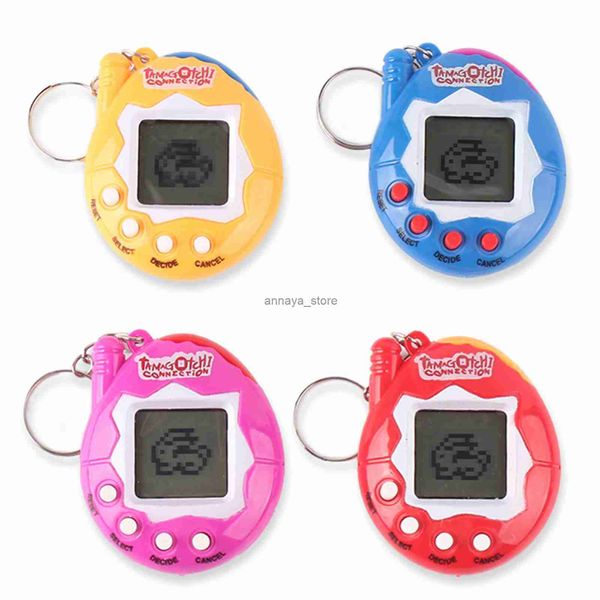 Animales eléctricos/RC ¡Caliente!Tamagotchis juguetes electrónicos para mascotas de los años 90 nostálgicos 49 mascotas en uno, juguete cibernético Virtual para mascotas, divertido regalo de Navidad L23116