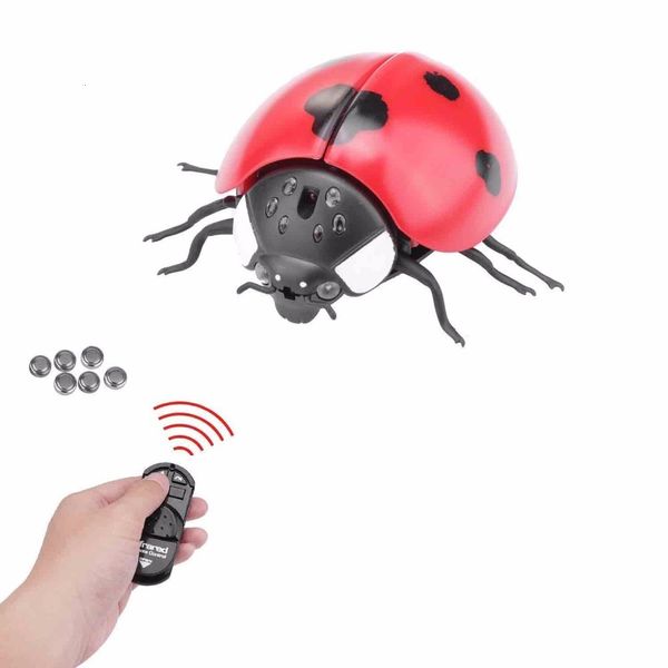 Eléctrico RC Animales Infrarrojo Electrónico RC Animal Simulación Robótica Insecto Broma Juguetes para mascotas Cucaracha para perro Gato Control remoto Araña Cobra Serpiente 221122