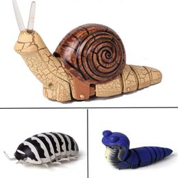 Elektrische RC -dieren Infrarood Remote Control Insecten Slakken Worm truc angstaanjagend onheilspeelgoed grappig nieuwheid Gift Kids 221122