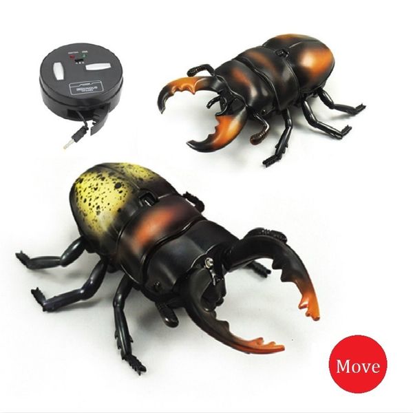 Eléctrico RC Animales Novela Control Remoto Likelife Beetle Pala Colección Simulación de Insecto Infrarrojo RC Eléctrico Mini Animal Juguetes Truely Robot 221122