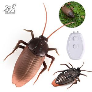 Electric RC Animals RC Top Infrarood Remote Control Simulated Fake Cockroach Children S Toy Holiday Gift 230503