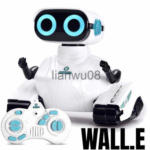 Eléctrico / RC Animales Robots inteligentes Emo Robot Danza Comando de voz Control táctil Cantando Bailando Hablando Juguete interactivo Regalo para niños x0828