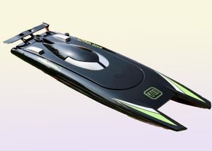 Electric RC Boats 2 4GHz RC Racing Boat High Speed Yacht 30 km H Remote Contrôle Speep Board Rowing Ship Modèle USB Charging Water GAM6978474