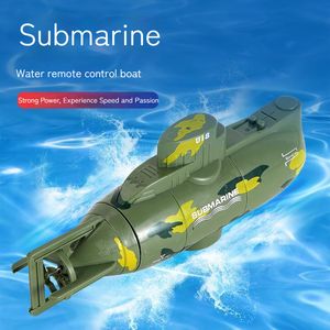 Électrique/RC Bateaux 2.4 ghz Télécommande Sous-Marin Sous-Marin Nucléaire Mini Télécommande Bateau Enfants Anniversaire Année Cadeau 230601