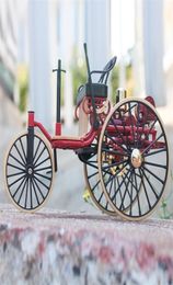 Elektrische RC Auto 1 12 1886 Vintage Klassieke auto Geen 1 legering model simulatie driewieler Speelgoed Voor Kinderen Gift Collectie 2211031032450