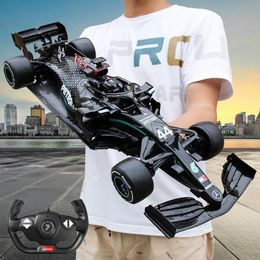 Voiture électrique RC 1/12 Mercedes AMG W11 44 Lewis Hamilton Racing télécommande jouet modèle RC véhicule jouets pour enfants 1/18 231212