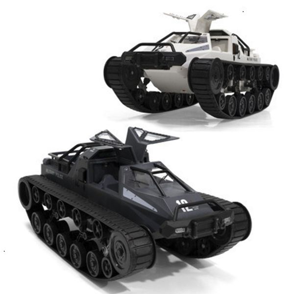 Coche eléctrico RC 1 12 RC 4WD Drift Tank 2 4G de alta velocidad EV2 RTR vehículo blindado de control remoto 380 Motor juguetes para niños 221122