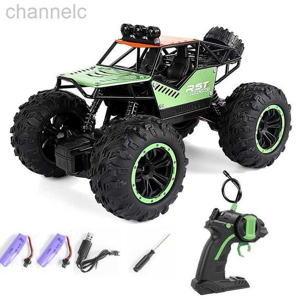 Coche eléctrico / RC 1 18 RC Radio eléctrica Control remoto s Buggy Camiones todoterreno con luces LED Niños Juguetes para niños