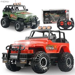 Electric/RC Car 1 18 op afstand bestuurd voertuig 4-kanaal off-road voertuig elektrisch op afstand bestuurde voertuigmodel speelgoedjongens en kindercadeau brinquedosl2404