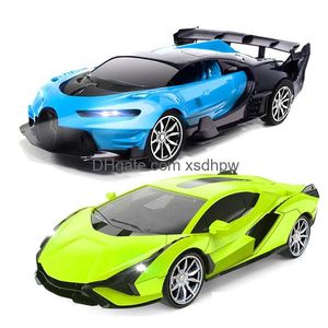 Coche eléctrico / RC 1/24 para niños Control remoto de cuatro vías Carga Deportes Simulación Deriva Modelo Mercado Juguetes Masculino Venta al por mayor Drop Entrega Ot0La