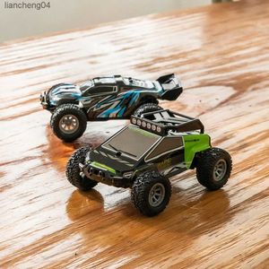 Voiture électrique/RC 1/32 voiture télécommandée vitesse maximale 20 km/h double lumière LED intégrée camion tout-terrain RC 4WD électrique RC Racing Buggy garçon jouet cadeaux