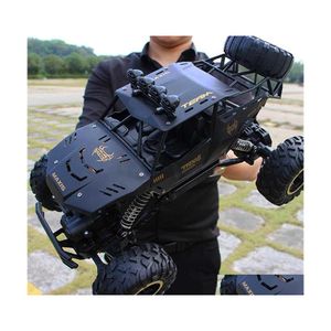 Coche eléctrico / Rc 112 4Wd Rc Versión actualizada 2.4G Radio Control S Offroad Camiones remotos Juguetes para niños Niños Adts 220119 Entrega de gotas G Dhavy