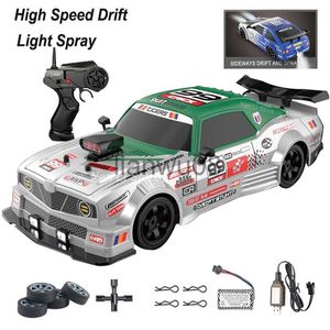 Coche eléctrico/RC 116 Iluminación Spray Coche de control remoto GTR Coche deportivo 4WD Deriva de alta velocidad Rc Coche 24G Control remoto inalámbrico Coche de juguete Juguetes para niños x0824 x0824