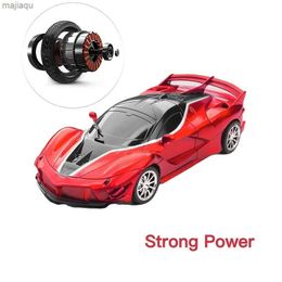 Electric/RC CAR 1PC 1 18 Vierwegs afstandsbediening auto draadloze high-speed drift racing car childrens elektrisch speelgoedauto model zonder batteryl2404