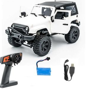 Electric/RC CAR 2.4G RC Crawler RC Auto Machine op Control Monster Truck Climb 4WD Buggy Radio Drift Car Remote Jeep RTR Model Off-Road Vehicles T240422