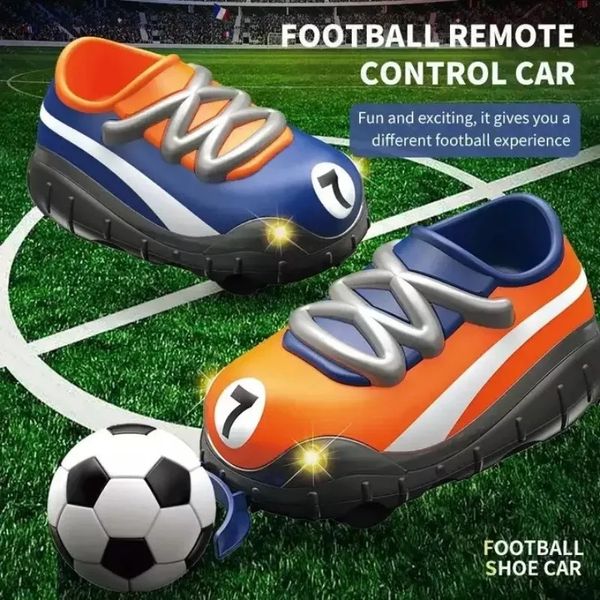 Voiture électrique RC 2 4G, course interactive de Football télécommandée avec lumières LED, jouet de sport RC pour enfants, cadeau 231019