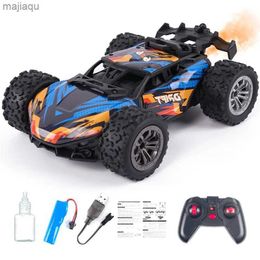 Electric/RC CAR 2.4G Remote Controled Car Ally RC CAR Elektrische LED Light 4WD Stunt Climbing Car With Spray Painted Toye Toys Geschikt voor kindercadeausl2404