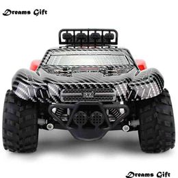 Voiture électrique / Rc 2 4Ghz Télécommande sans fil Desert Truck 18Km H Drift Rc Offroad Rtr Jouet Cadeau Jusqu'à Vitesse Cadeaux Pour Garçons 21080929 Dha92