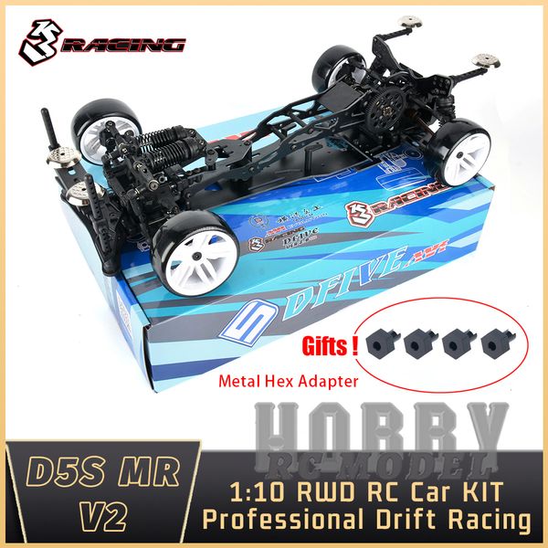 Voiture RC électrique 3RACING Sakura D5 S MR V2 KIT 1 10 RC Télécommande électrique Modèle Plat Route Drift Racing Adulte Enfant Garçon Jouets 230727