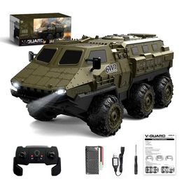 Electric/RC CAR 9510e Remote Control Military Truck 1 16 6WD 2,4 GHz Leger Truck Hoge snelheid 30 km/H RC Car Toys Gifts For Kids 240424