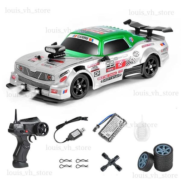 Voiture électrique / RC AE86 1/16 Racing Drift CAR avec jouets télécommandés RC Car Drift High-Speed Race Spray 4WD 2.4G Cadeaux de véhicules de sport électriques T240325