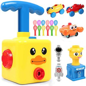 Electric RC Car Balloon Er Toy Set Children's Force Toys's Kid's Preschool Educational Gifts 230529