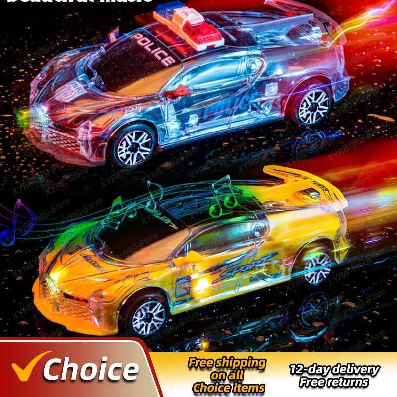 Electric/RC Car Cool and Bright Childrens Toys General Motors Music Sports Cars Police Car Models Electric Childrens ToysL2404