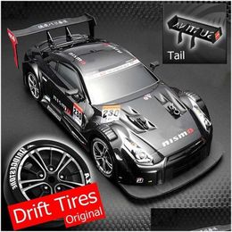 Voiture électrique / Rc Électrique Rc 1 16 58 km H Drift Racing 4WD 2 4G Haute vitesse GTR Télécommande Max 30M Distance Jouets de passe-temps électroniques G Dhytv