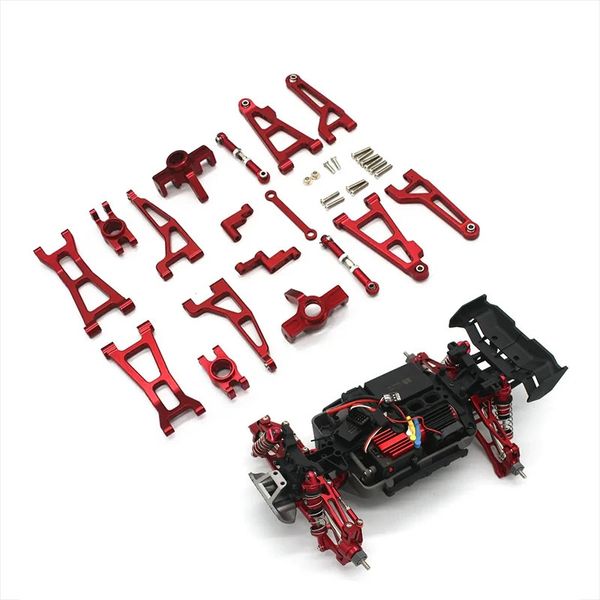 Voiture électrique/RC Voiture électrique RC Mjx Hyper Go pièces de rechange 16207 16209 H16H modifié Rc Drift télécommande accessoires de mise à niveau en métal 231013 240314