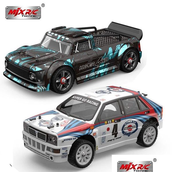 Eléctrico/Rc Coche Eléctrico Rc Mjx Hyper Go 14301 14302 Sin Escobillas 2.4G 1/14 Recogida De Control Remoto 4Wd Vehículo Todoterreno De Alta Velocidad Niño Juguete Otxrc