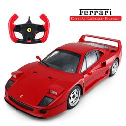 Elektrische RC Auto F40 RC 1 14 Schaal Afstandsbediening Model Radiogestuurde Auto Machine Voertuig Speelgoed Cadeau voor Kinderen Volwassenen Rastar 230731