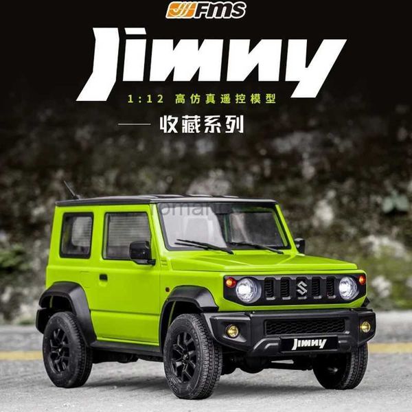 Électricité / RC Car FMS 1 12 Jimny Model RC Remote Control Véhicule Professionnel Toy Adulte Electric 4wd Off Road Vehicle Talcing Vehicle FMS RC Gift 240424