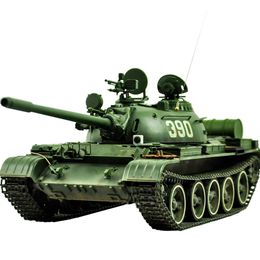 Elektrische RC CAR HOOBEN Volledige set 1 16 RC gemotoriseerde kit T55A Russische medium Sovjet -tanks metalen versnellingsbak tarren tandwiel Tracker Suspensie T 55 221122
