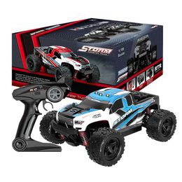 Electric/RC Auto HS 18301/18302 1/18 2.4G 4WD 40 + MPH High Speed Remote Control RC Racing Car Off-road voertuig Toys Christmas Gift T240422