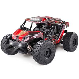 Voiture électrique RC HS 18431 18432 Brushless RTR 1 18 2 4G 4WD 52km h RC Full Proportional LED Light Off Road Monster Truck Véhicules Modèles Jouets 230801