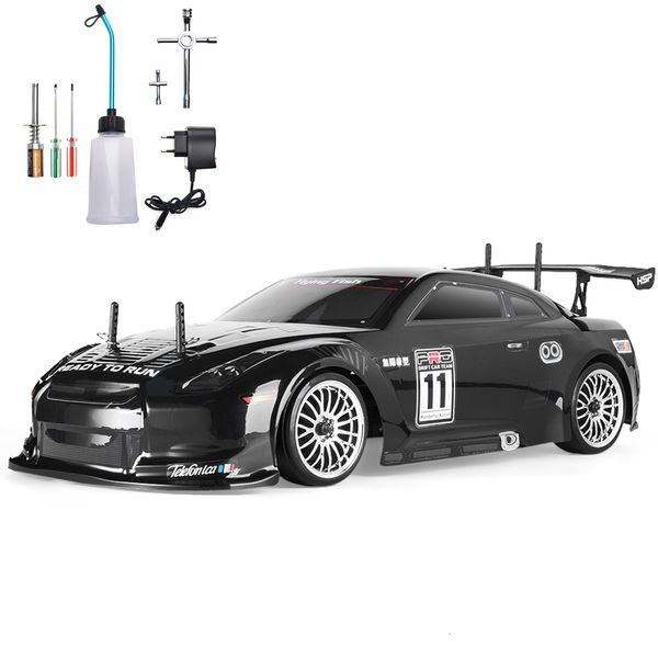 Voiture électrique RC HSP RC 4wd 1 10 sur route Racing Deux vitesses Drift Véhicule Jouets 4x4 Nitro Gas Power High Hobby Télécommande 230728