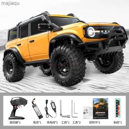 Electric/RC CAR Huang Bo R1001 1/10 RC CAR 2.4G Full Size Simulation Climing Off Road Vehicle Model Adult Boy Remote Control Toy Christmas Giftl2404