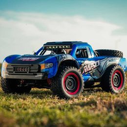 Elektrische / RC auto JJRC Q130 24G Rc auto 114 70KMH 4WD borstelloze motor Afstandsbediening auto Hoge snelheid afdrijven off-road vrachtwagen Volwassen kinderen speelgoed