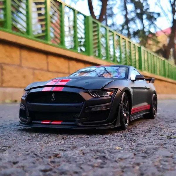 Voiture électrique / rc maisto 1 18 2020 Ford Mustang Shelby GT500 Modèle Diecast Racing Car Simulation Alloy Automobile Modèle B543 T221214 Meilleure qualité