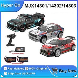 Voiture électrique / RC MJX 14301 14302 14303 Hyper Go RC Car 4wd Off Road Racing 55 km / h 2,4 g de dérive haute vitesse