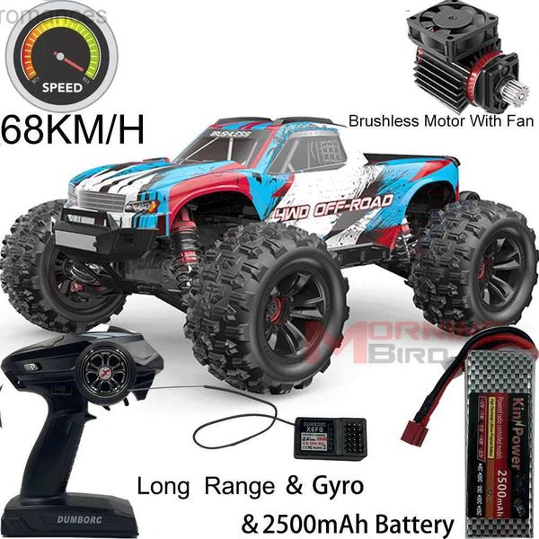 Electric / RC Car MJX Hyper Go 16208 Version mise à jour Brossless 1/16 RC 2,4G Remote Contrôle 4WD Race Offroad Race High Spee Truck Camion 240412